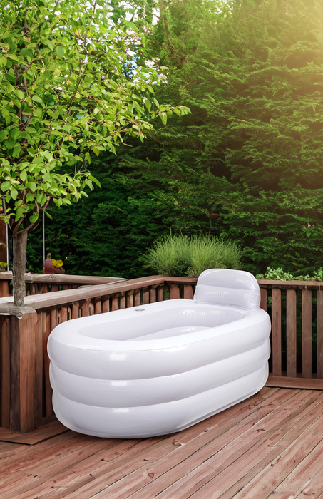 Badkar Uppblåsbart 131 x 79 x 67 cm